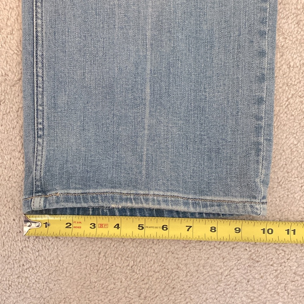 Free People NWT Women's High Rise Wide Leg Jeans Size 29 Blue Button Fly - Picture 13 of 14